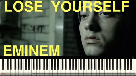 Eminem Lose Yourself 8 Mile Movie Piano Tutorial Instrumental Cover