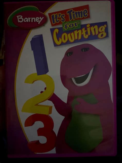 Barney Its Time For Counting Dvd 2006 For Sale Online Ebay