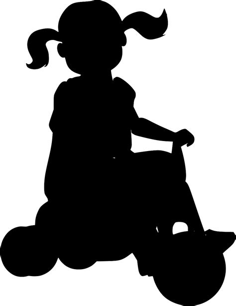 Svg Bicycle Child Girl Bike Free Svg Image And Icon Svg Silh