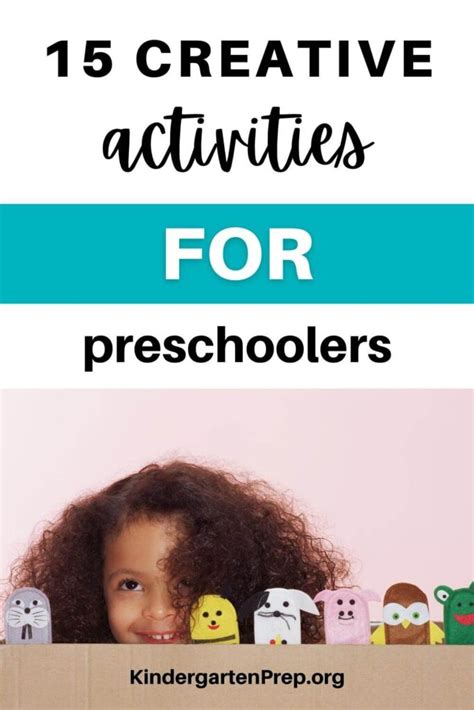 15 Creative Activities For Preschoolers
