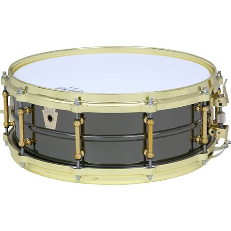 Ludwig Black Beauty Brass On Brass Snare Drum Brass 14 X 5 In