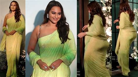 Uff Her Saree Look ️ Sonakshi Sinha Looks Perfect Desi Chic As She Flaunts Her Huge Figure In