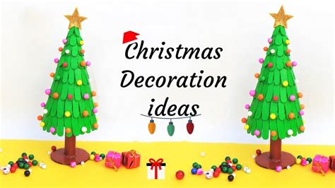 We even has some pe christmas games! DIY : How to make Christmas Tree with waste Ice cream Sticks | Christmas Decoration Ideas 2019 ...