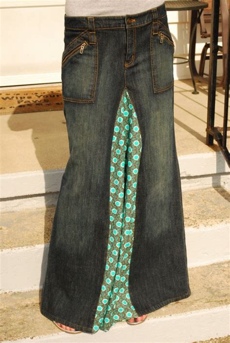 How do you make skirt out of jeans? Make your JEANS a SKIRT -- Made to Order