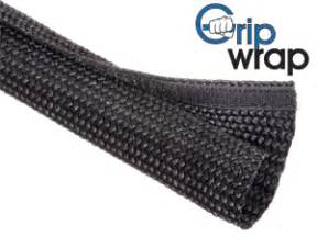 It's just like electrical tape except has no adhesive and comes in different widths. Techflex Grip Wrap - Diverse Tilbehør - Hificable ApS