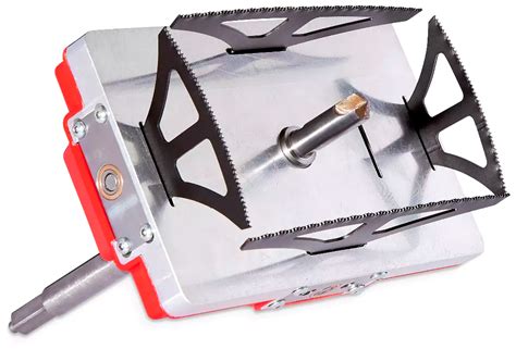 There are two stages when it comes to cutting a certain shape into a sheet of wood. first, you have to draw the shape precisely where you need to cut it on the wood surface. The Quadsaw Lets Your Drill Cut a Square Hole