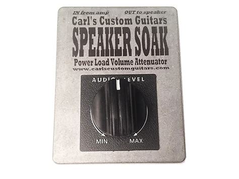 Carls Custom Guitars Speaker Soak 8 Ohm Attenuator Reverb