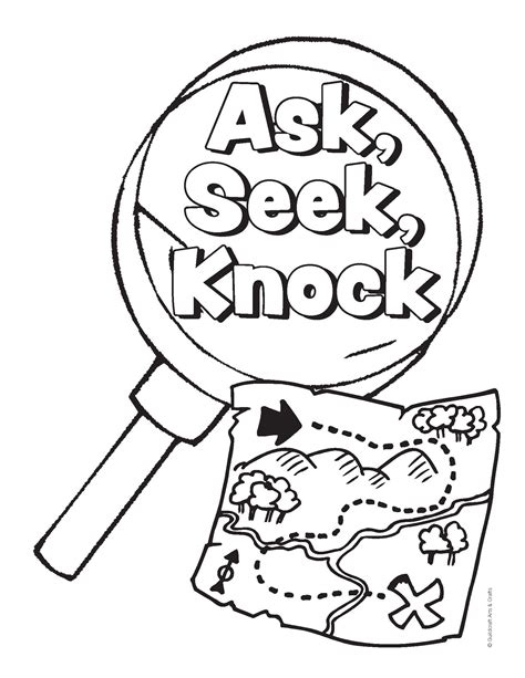 Scavenger Hunt Coloring Pages At Free Printable