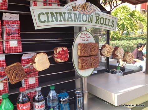Dining In Disneyland Old West Cinnamon Rolls In Downtown Disney The