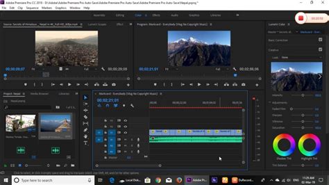 Cinematic Video Editing By Adobe Premiere Pro How To Edit A