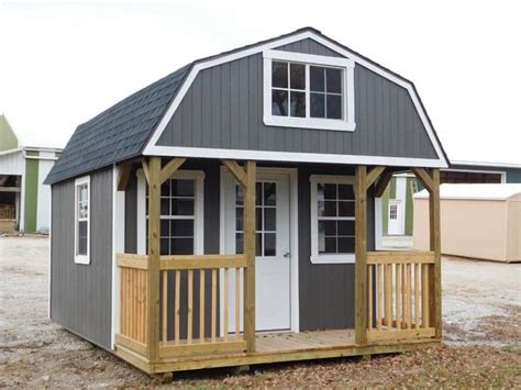 Lofted Cabin Pre Built Buildings By Mid America Structures