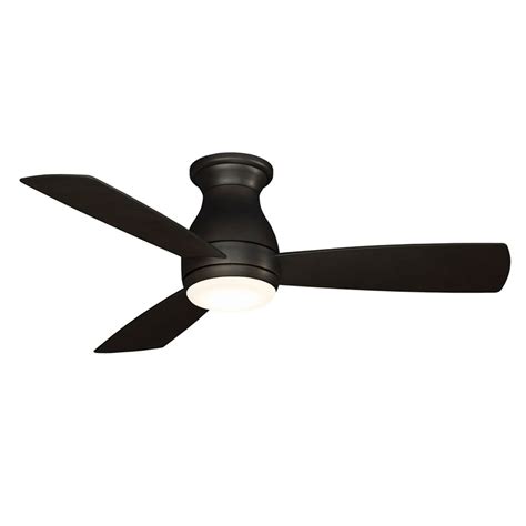 What makes a ceiling fan good for outdoor installation? 44" Low Profile Indoor/Outdoor Ceiling Fan - Shades of Light