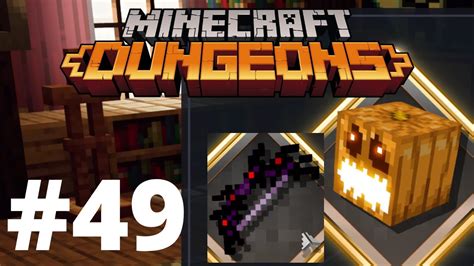 Minecraft Dungeons 49 Corrupted Pumpkin And Haunted Bow Youtube