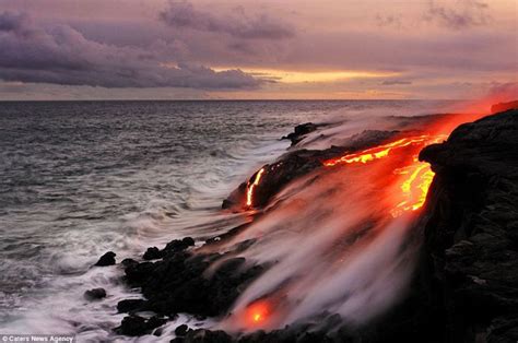 Lava And Water Natures Spectacular Scenes Pinterest