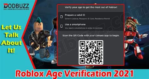 Roblox Age Verification