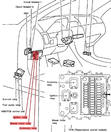 2001 Maxima Fuel Pump Wiring Diagram