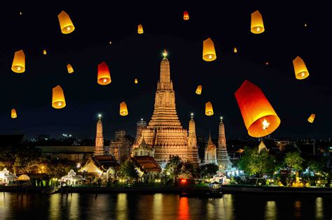 Festivales En Tailandia Loy Krathong Y Yi Peng Mundo Datos