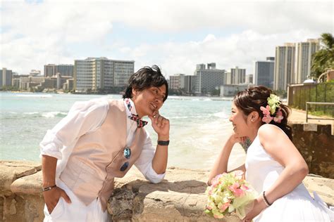 Honolulu Weddings Kapiolani Park Honeymoon