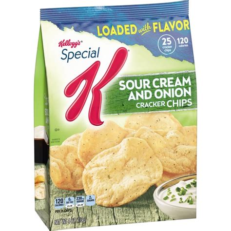 He has vomited 5 times and is lethargic and droolin … read more Kellogg's Special K Cracker Chips Sour Cream and Onion (4 ...
