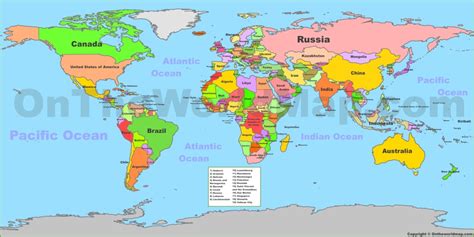World Maps Maps Of All Countries Cities And Regions Of The World