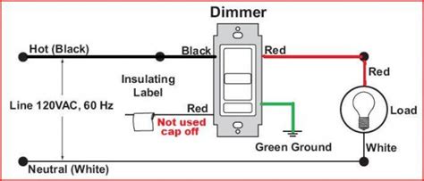 Installing A Dimmer Switch Single Pole Wiring Diagram And Schematics