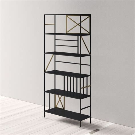 Nordic style scandinavian metal wall shelf nordic wall decor shelf living room decoration organizer storage holders wall dec. Anja Etagere Bookcase & Reviews | AllModern | Bookcase, Scandinavian bookcases, Contemporary ...