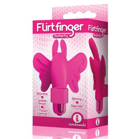 The 9s Flirt Finger Butterfly Finger Vibrator Pink On Literotica