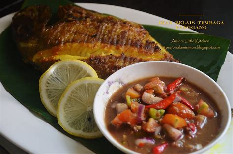 Cara makan kepiting makanan laut di surabaya raksasa adalah air tawar video besar enak jakarta kecil yang bisa dimakan malang warung manfaat daging kepiting. Ikan Belais Tembaga Panggang & Budu - AMIE'S LITTLE KITCHEN