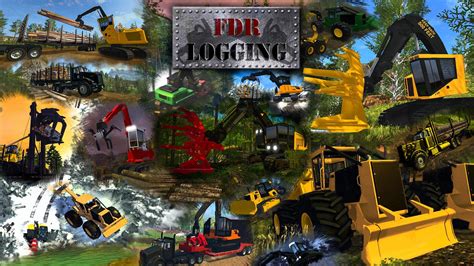 Fdr Logging Forestry Equipment V7 Fs17 Farming Simulator 17 Mod