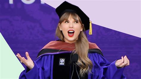 Taylor Swifts Nyu Graduation Speech 2022 What She Said Glamour Uk