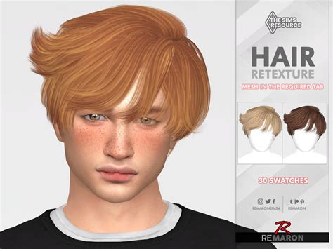 The Sims Resource To0809 Hair Retexture Mesh Needed