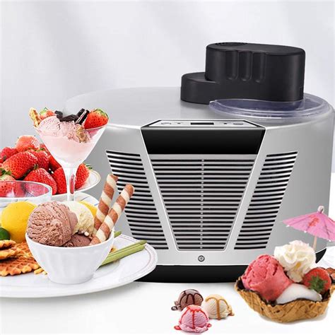 Jjcfm Commercial Small Ice Cream Maker Household Automatic Ice Cream