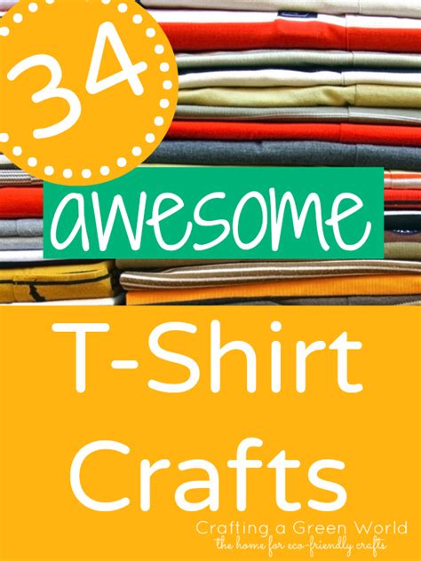 34 t shirt crafts