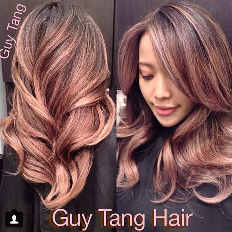 Rose Gold Ombre Hair Guy Tang