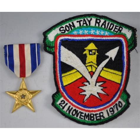 Son Tay Raid Silver Star Medal Grouping 41 Battlefield Museum