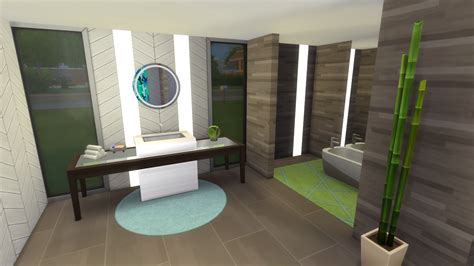 Sims 4 Master Bathroom Ideas Sims Bathroom Simsvip Modern Yunahasnipico