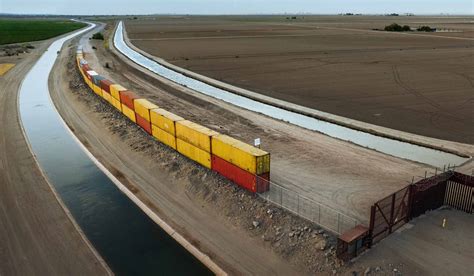 Arizona Governor Creates Shipping Container Border Wall National
