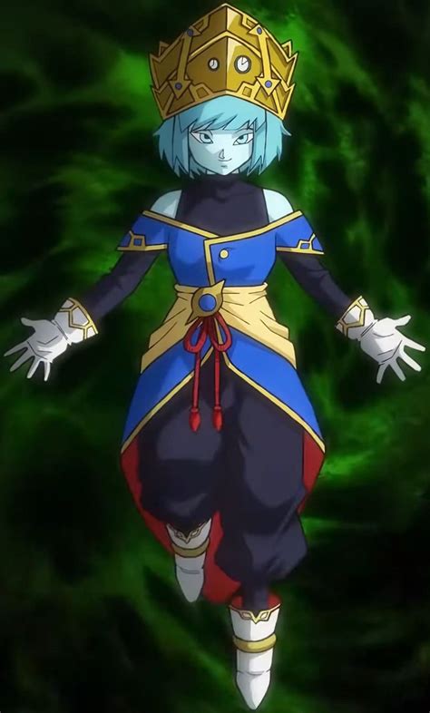 Aeos Is A Blue Skinned Blue Haired Core Person From Super Dragon Ball