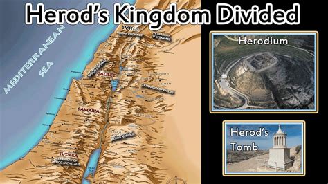 Herods Kingdom Divided Interesting Facts Youtube