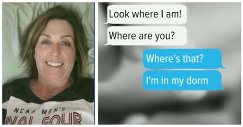 Mom Surprises Daughter At College Takes Selfie In Daughters Room Then Realizes Shes Not In Her Bed