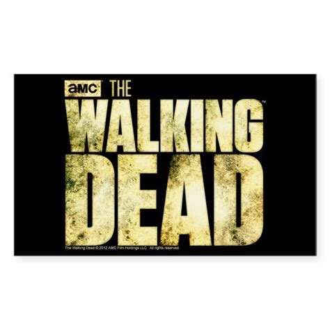 Thewalkingdead5x3rectsticker Sticker Rectangle The Walking Dead