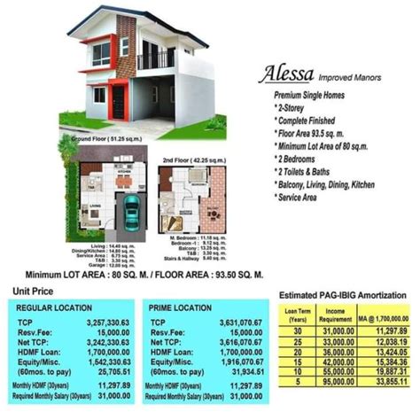 Alessa Improved Manors For Sale In Mercedes Homes Sto Tomas Batangas