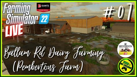 Ballam Rd Dairy Farming Pemberton S Dairy Farm Farming Simulator