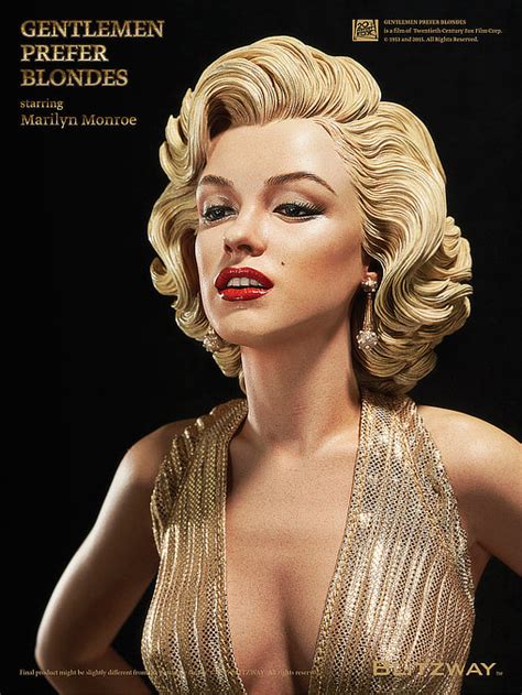 Blondinen Bevorzugt Marilyn Monroe Statue Blitzway Spaceart