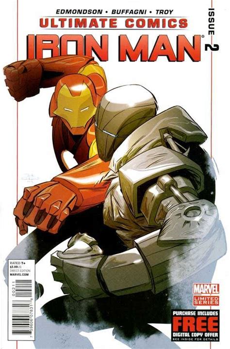 The Cover To Iron Man Comic Book