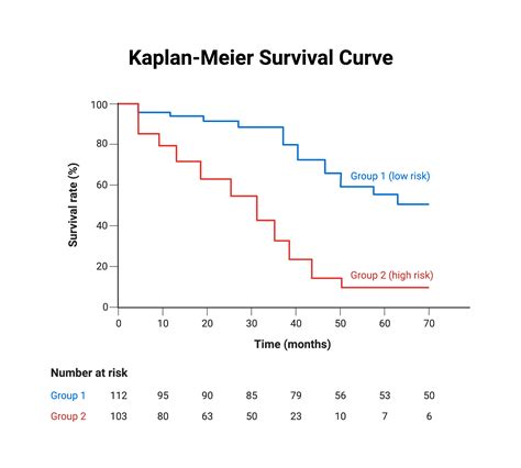 Kaplan Meier Survival Curve Biorender Science Templates