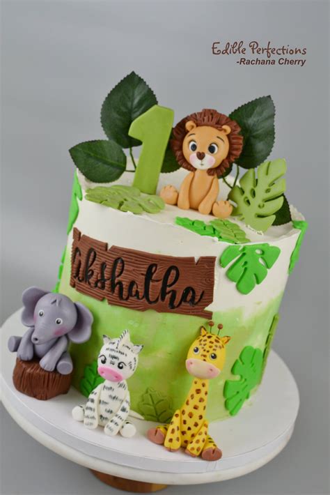 Jungle Safari Cake 4 Edible Perfections