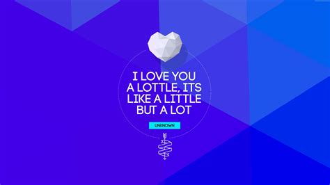 I Love You A Lottle Its Like A Little But A Lot Text Hd Wallpaper Wallpaper Flare