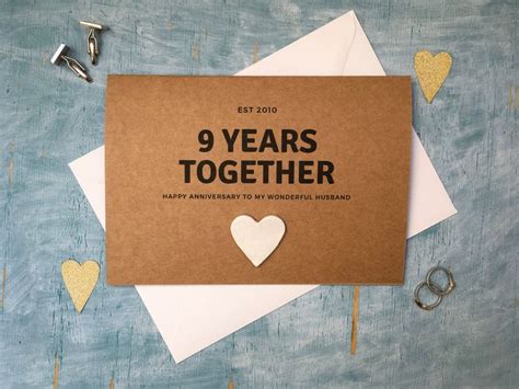 9 wedding anniversary wishes