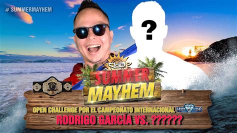 Cwa Cartel Para Summer Mayhemstar Roger Vs Syler Andrews Superluchas